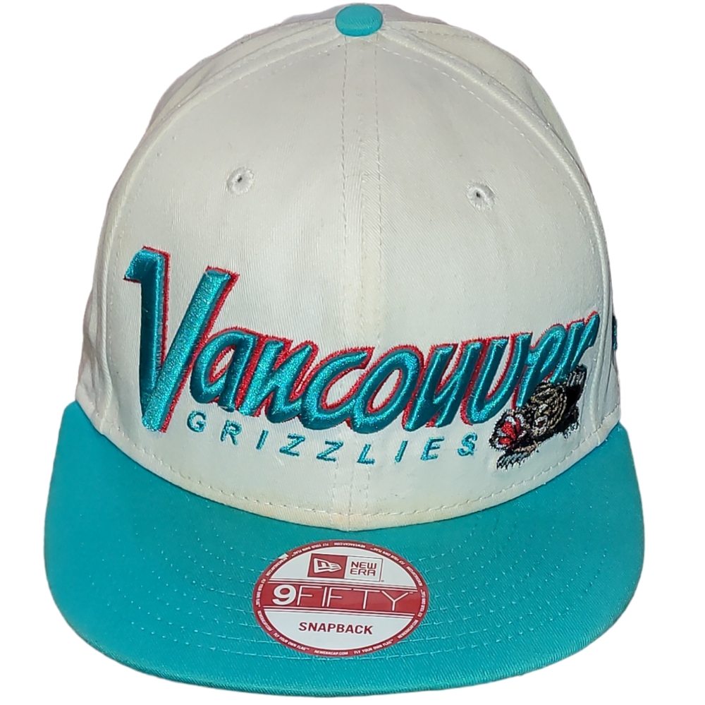 Vintage VANCOUVER GRIZZLIES Snapback Hat Adjustable Cap One Size